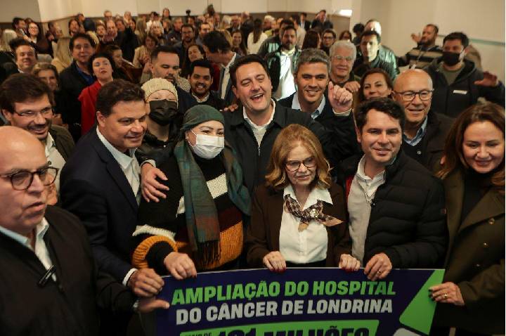 Estado assina convênio de R$ 121 milhões para ampliar Hospital do Câncer de Londrina