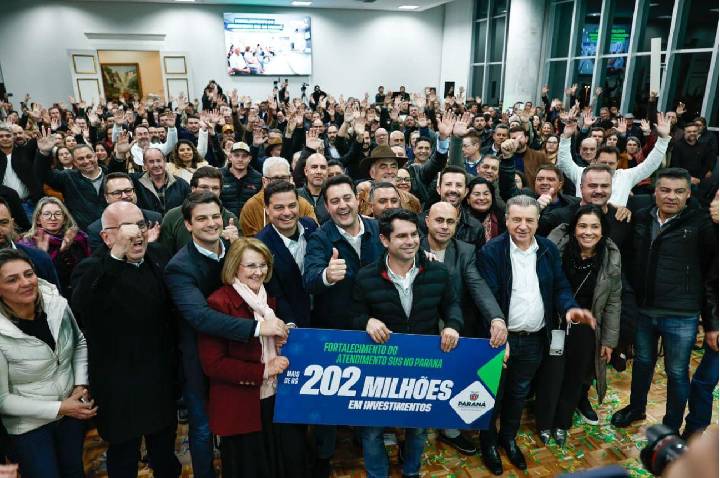 Saúde de Arapongas recebe mais de R$ 2 milhões do Governo do Paraná