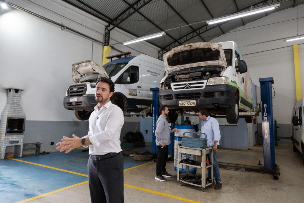 Prefeitura avança na recuperação da frota da Saúde para fortalecer o atendimento à população