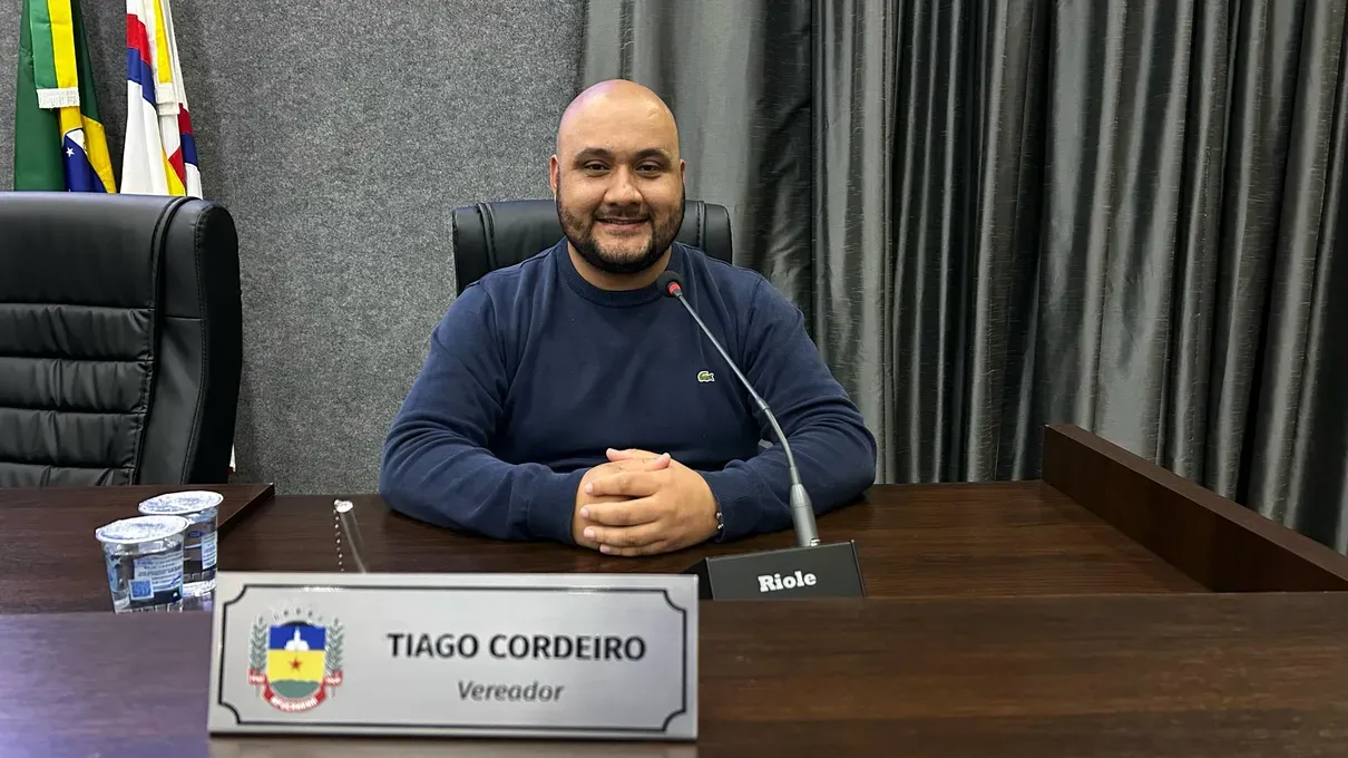 Tiago Cordeiro é eleito segundo secretário da Câmara de Apucarana