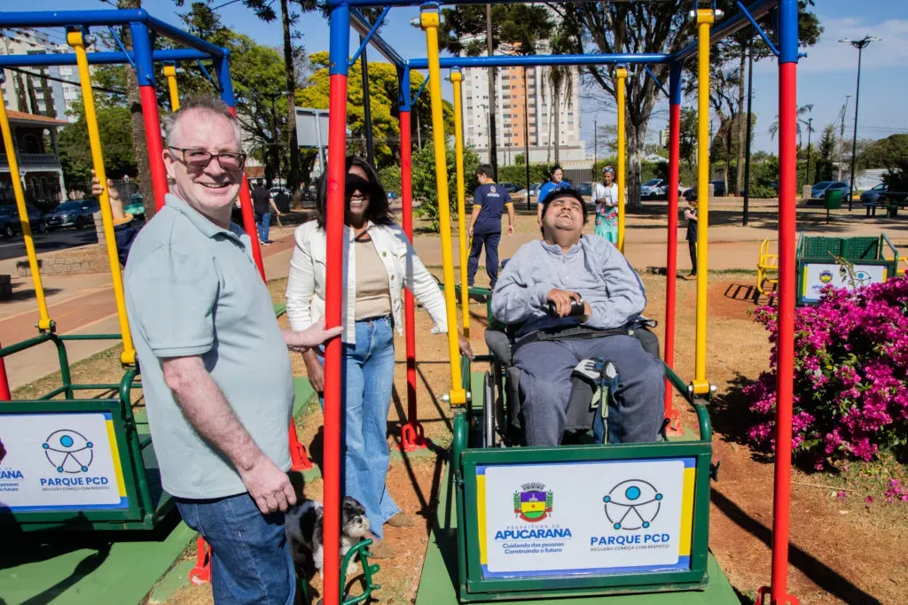 Parque PCD promove inclusão na Praça 28 de Janeiro em Apucarana