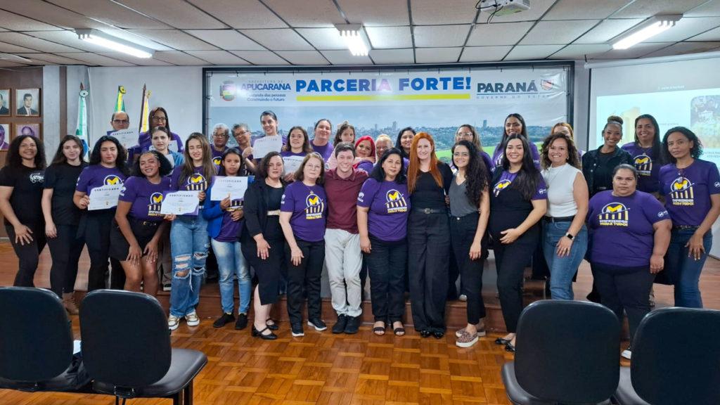 Empreendedoras de Apucarana recebem capital-semente após capacitação apoiada pela Prefeitura