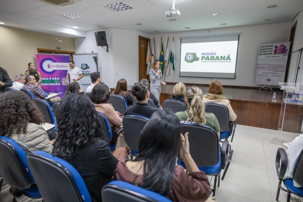 Apucarana recebe Missão Paraná e reforça rede de proteção às mulheres