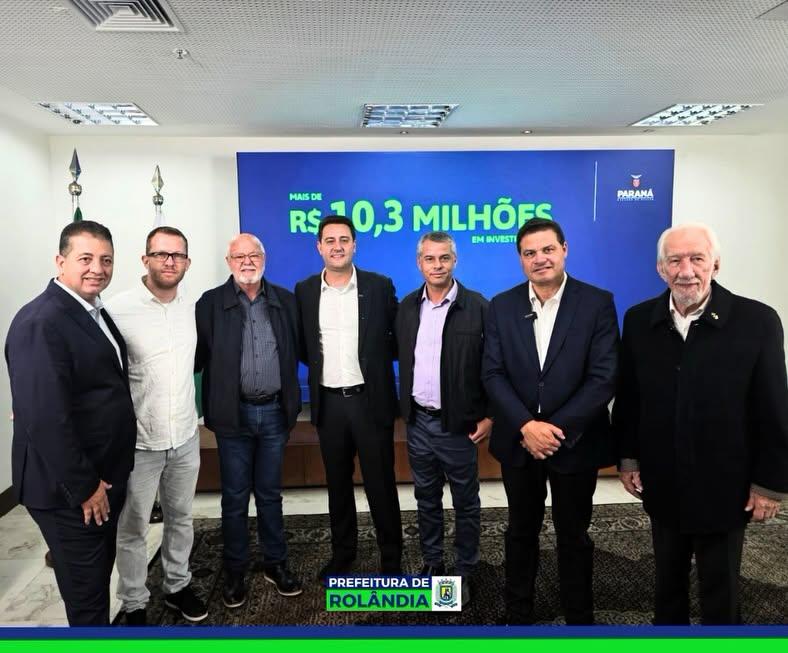 Prefeito Ailton Maistro participa de reuniões com o Governo do Estado em Curitiba