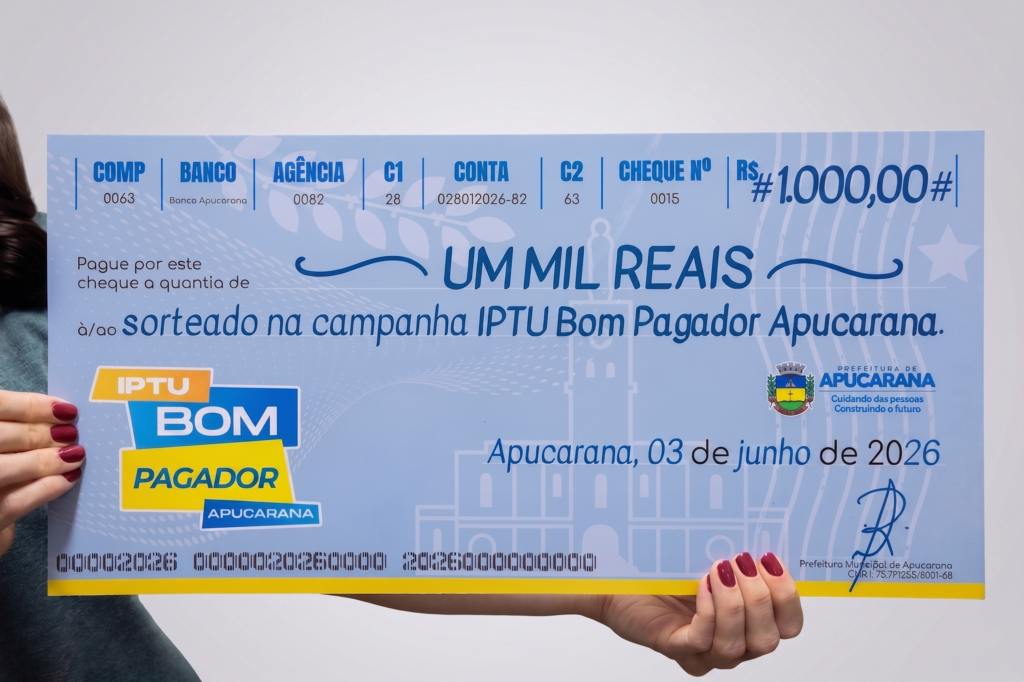 Campanha IPTU Bom Pagador divulga ganhadores de maio e segue premiando contribuintes em dia