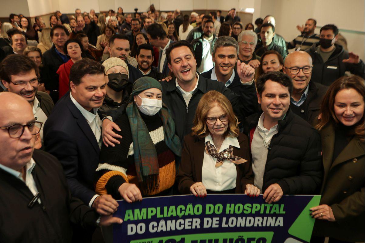 Estado assina convênio de R$ 121 milhões para ampliar Hospital do Câncer de Londrina