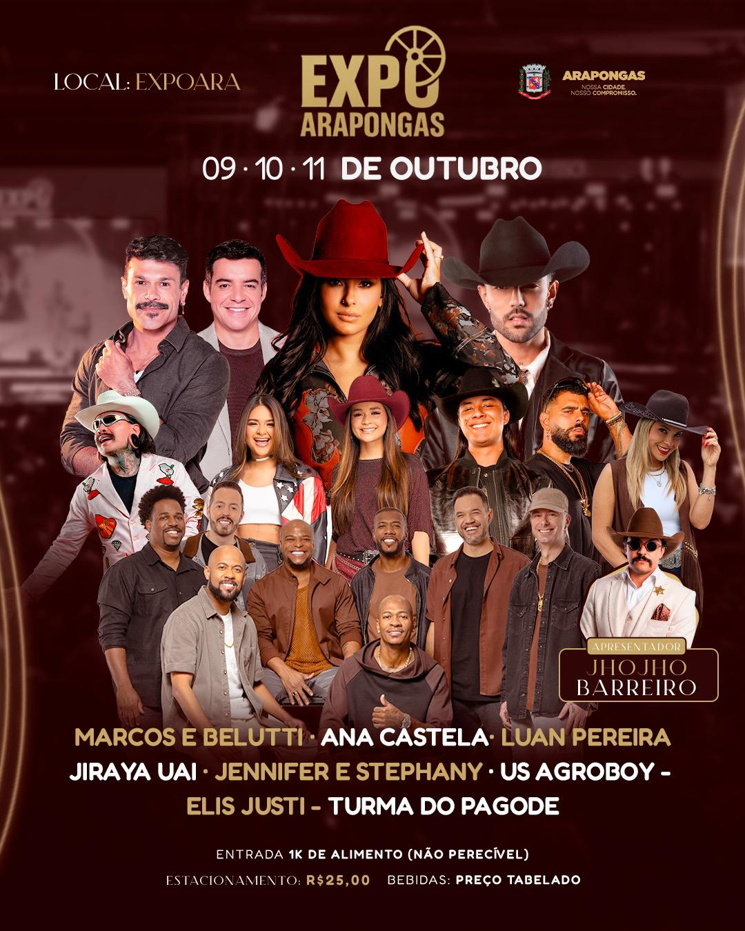 Expectativa é grande para a ExpoArapongas, que começa nesta sexta-feira (09)